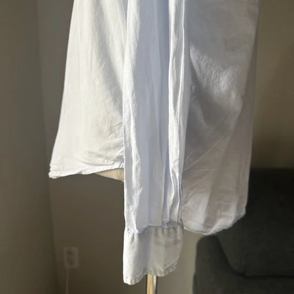 Frank & Eileen Eileen Relaxed Button-Up Shirt (Pale Blue)